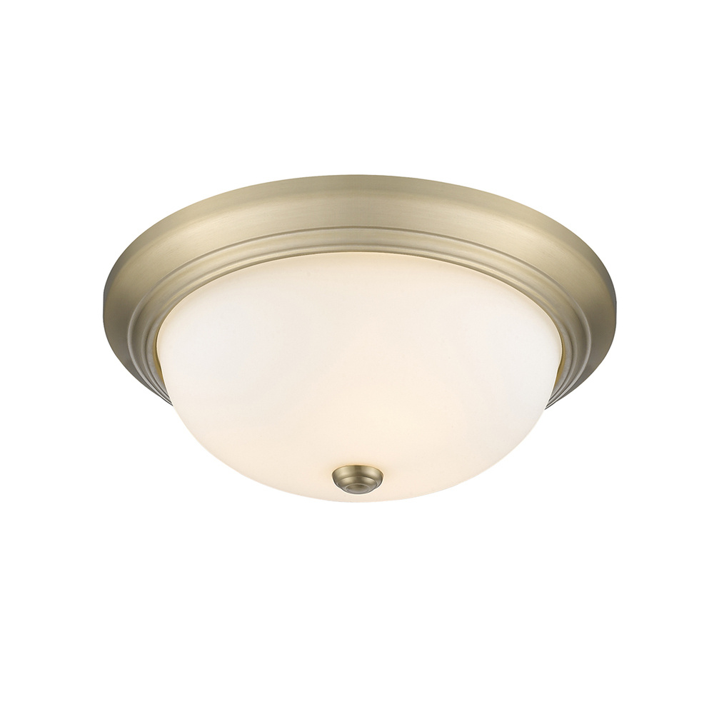 3-Light Flushmount Ceiling Light Modern Gold