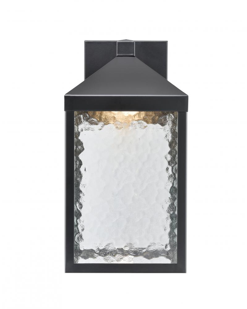 Aaron Outdoor Wall Sconce LED Powder Coated Black