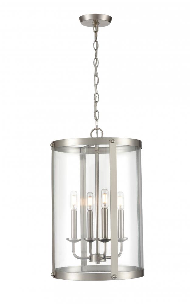 Aydenn 4-Light Pendant light Brushed Nickel