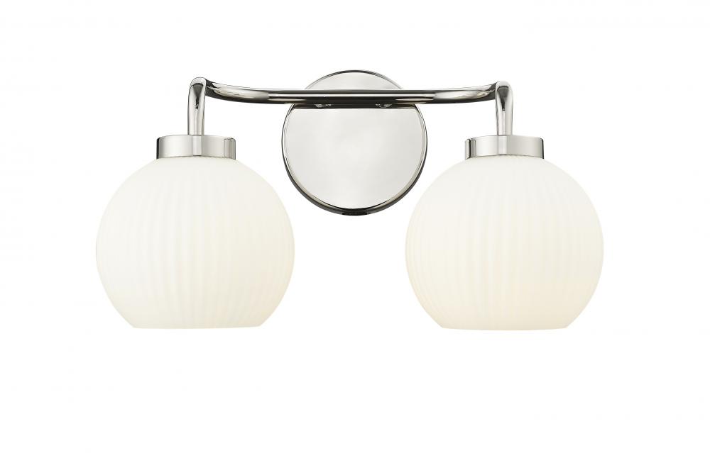 Oprah 2-Light Vanity Polished Nickel