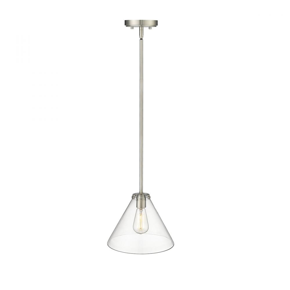 Aliza 1-Light Pendant light Brushed Nickel