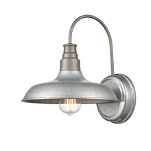 Millennium 2901-GA - 1-Light Outdoor Wall Sconce Galvanized