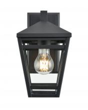 Millennium 82101-TBK - Seager 1-Light Outdoor Wall Sconce Textured Black