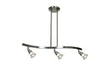  63053LEDD-MC/ACR - 3 Light LED Pendant Spotlight