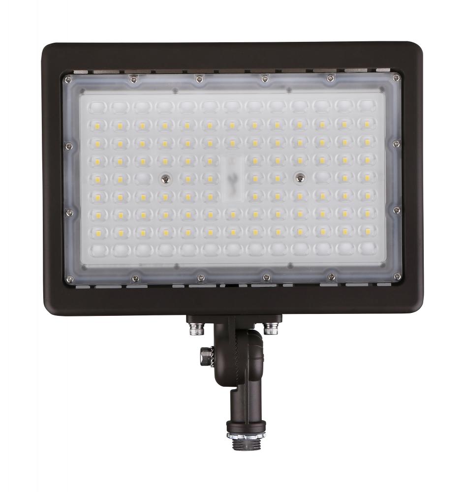 LED Flood Light; 70 Watt; 4000K; Bronze Finish