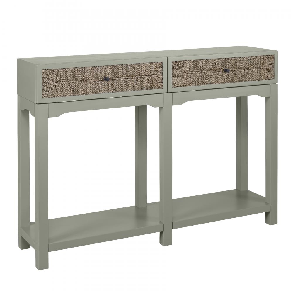 Sawyer Console Table - Evergreen Fog